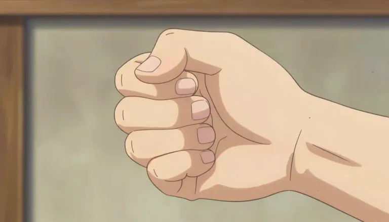 Visual representation of "flex" - To bend something.