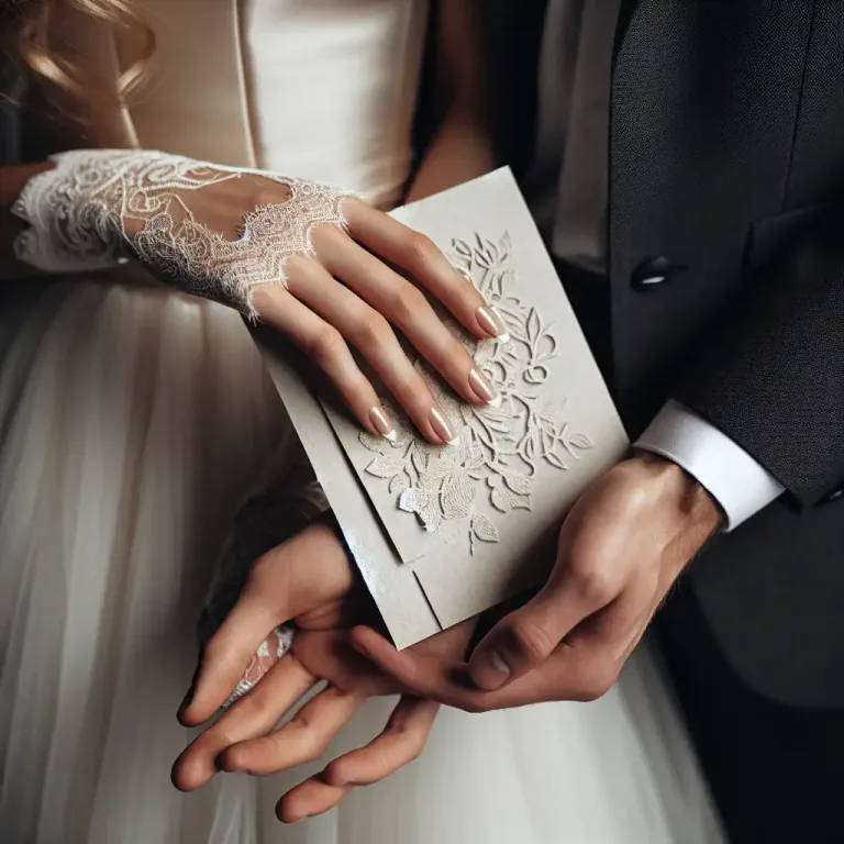 Visual representation of "vellum" - A heavy off-white high-quality paper resembling vellum.