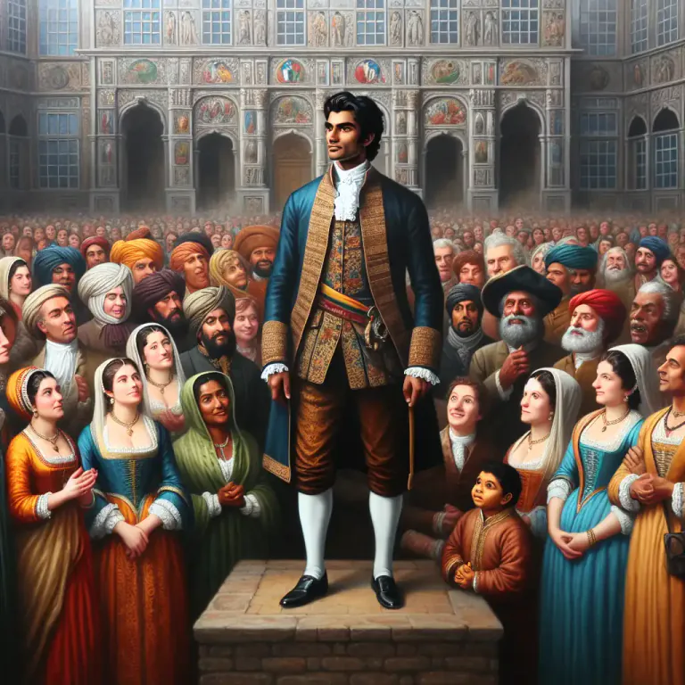 Visual representation of "hanoverian" - A person who supports the House of Hanover, especially those who supported the Hanoverian succession to the English throne in 1714.