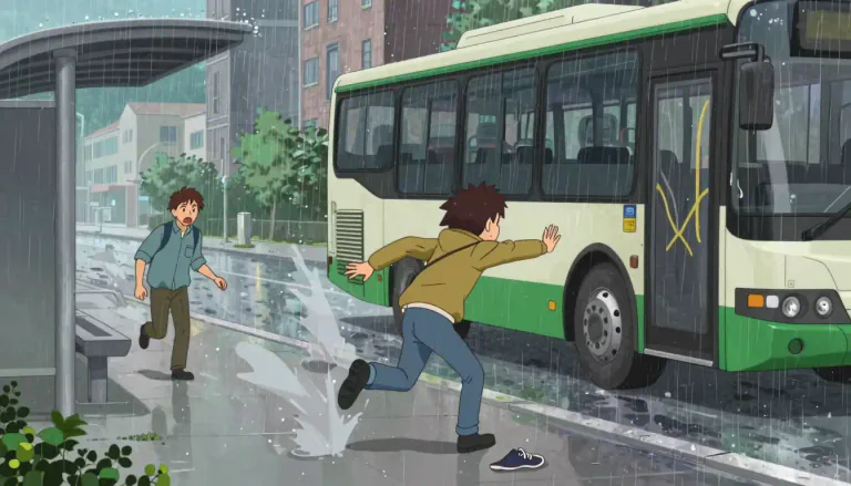 Visual representation of "unluckily" - In a way that involves bad luck