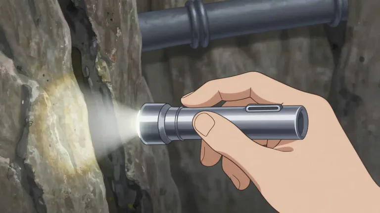 Visual representation of "penlight" - A small, portable flashlight, typically shaped like a pen, used for illumination in tight spaces.