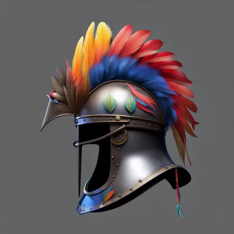 Visual representation of "plume" - An ornament or decoration that looks like a large feather or several large feathers