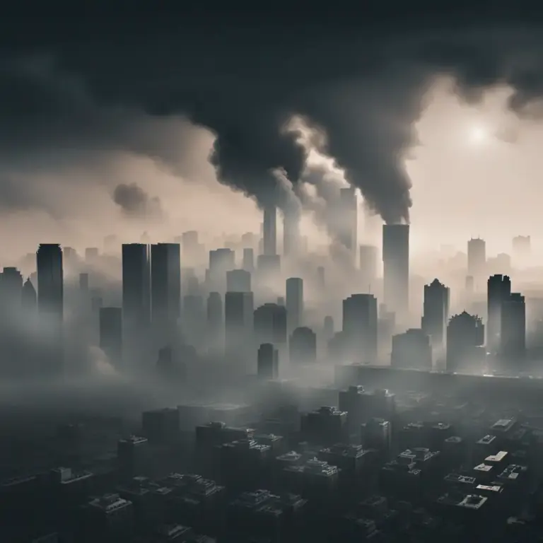 Visual representation of "harm" - Negative impact on the environment.