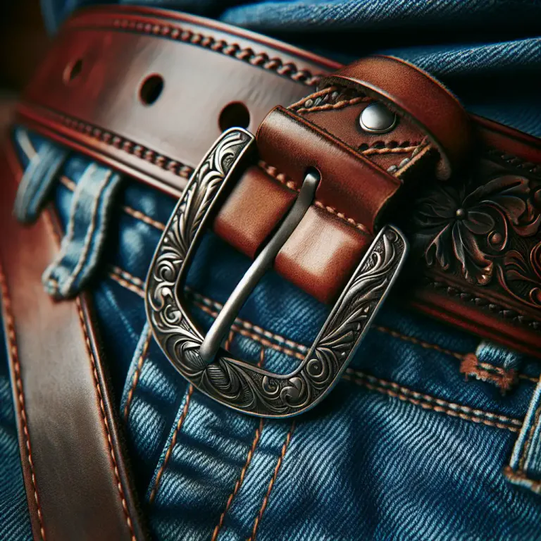 Visual representation of "tighten your belt" - To spend less money because you don't have much