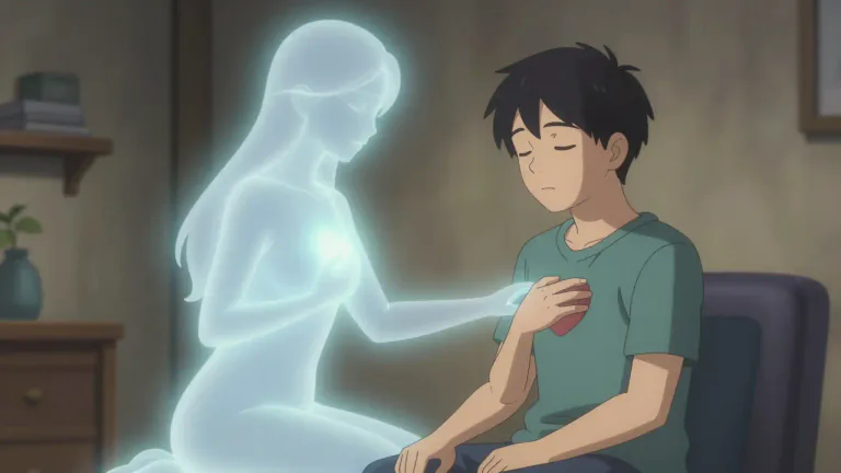 Visual representation of "anima" - In Jungian psychology, 'anima' represents the feminine inner personality in a man.