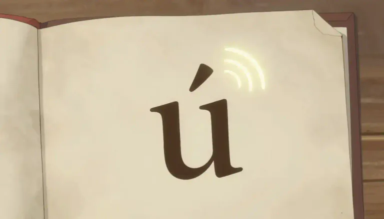 Visual representation of "diacritic" - A mark, such as an accent, added to a letter to change its sound or to indicate stress.