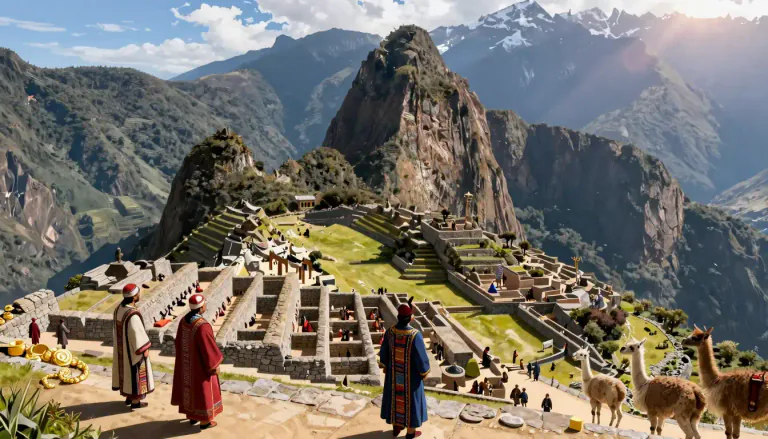Visual representation of "inca" - The historical empire that existed in the Andes mountains from the early 15th century until the Spanish conquest in the 16th century.