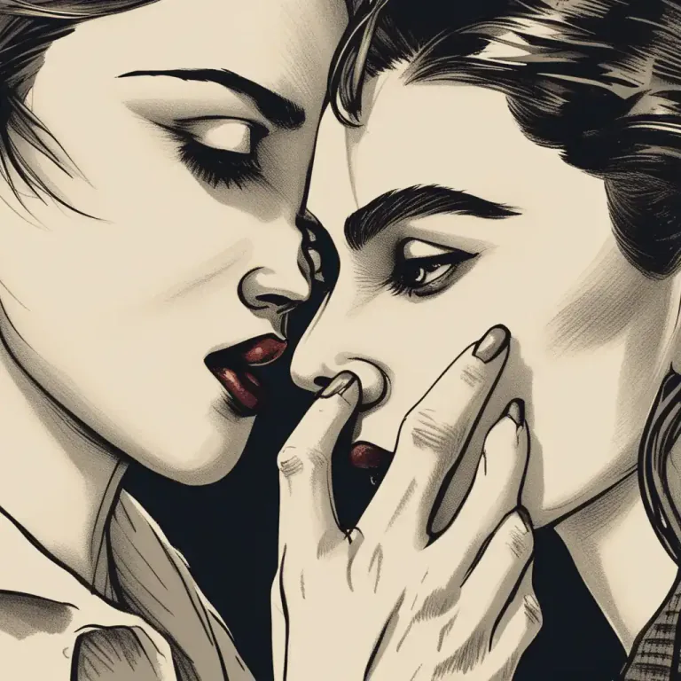 Visual representation of "shut your mouth/face!" - A way to ask someone to keep a secret or not share certain information
