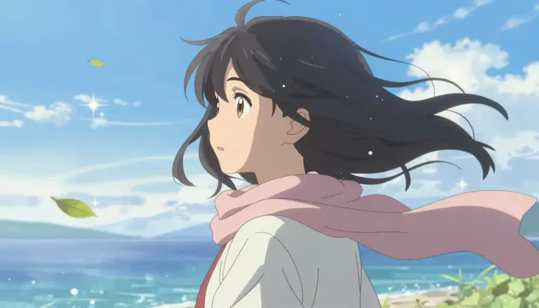 Visual representation of "breeze" - A gentle wind