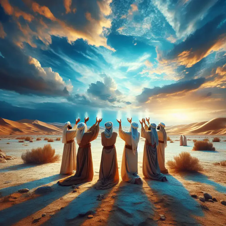 Visual representation of "mana" - In the Bible, a nutritious substance provided by God for the Israelites during their travels in the desert