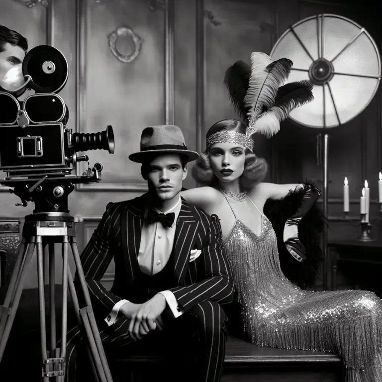 Visual representation of "monochrome" - A film or television display using only one color or shades of one color