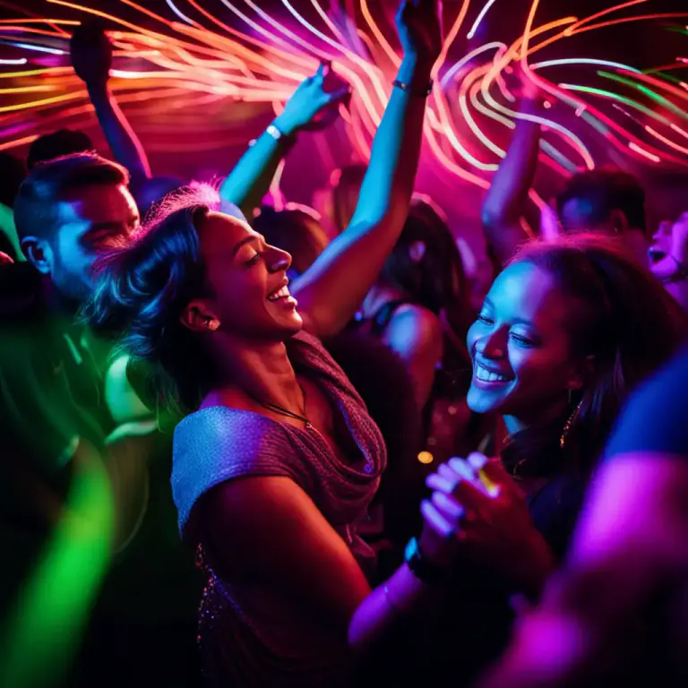 Visual representation of "party" - To enjoy oneself at a social gathering or event