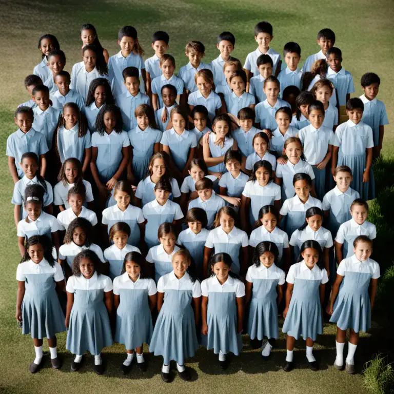 Visual representation of "rank" - A line or row of people or things.