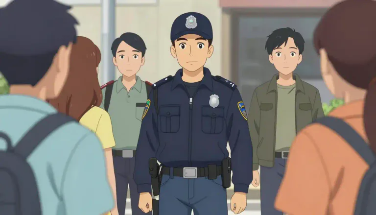 Visual representation of "plainclothes" - Clothing that is not uniform and is typically worn by police to blend in while performing their duties.