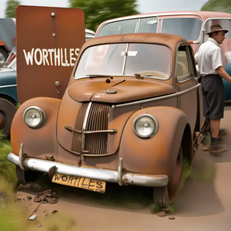 Visual representation of "penny" - Something of little value