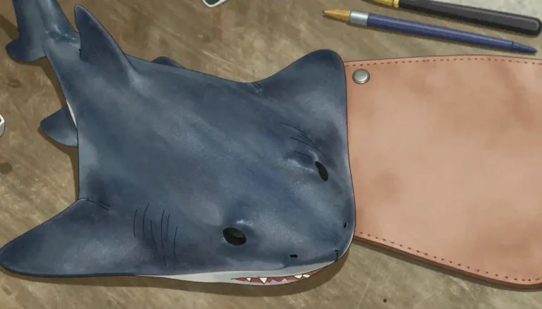 Visual representation of "shagreen" - A type of leather made from the skin of sharks or rays, valued for its unique texture and durability.