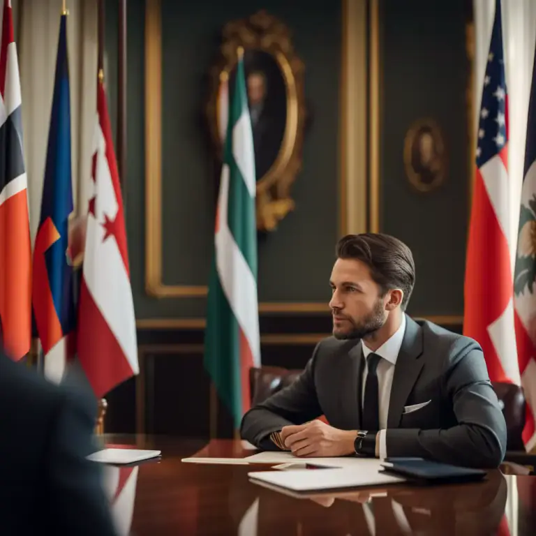Visual representation of "counsellor" - A senior officer in the diplomatic service