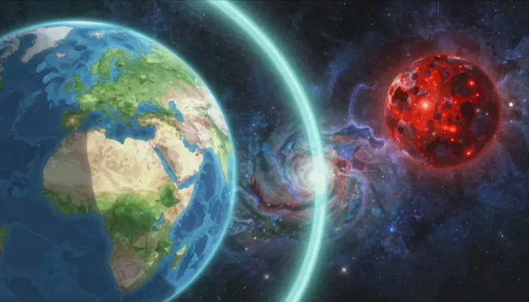 Visual representation of "parsec" - A parsec is a unit of distance equal to about 3.26 light-years, often used to measure distances to astronomical objects.