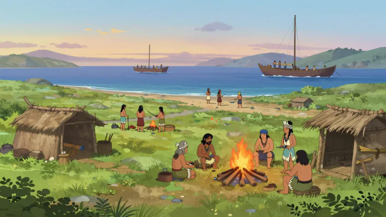 Visual representation of "aborigine" - Originally, the term refers to the first or earliest inhabitants of a region.