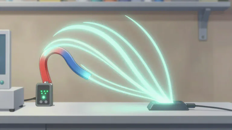 Visual representation of "gauss" - A unit of measurement for magnetic flux density, equal to one maxwell per square centimeter.