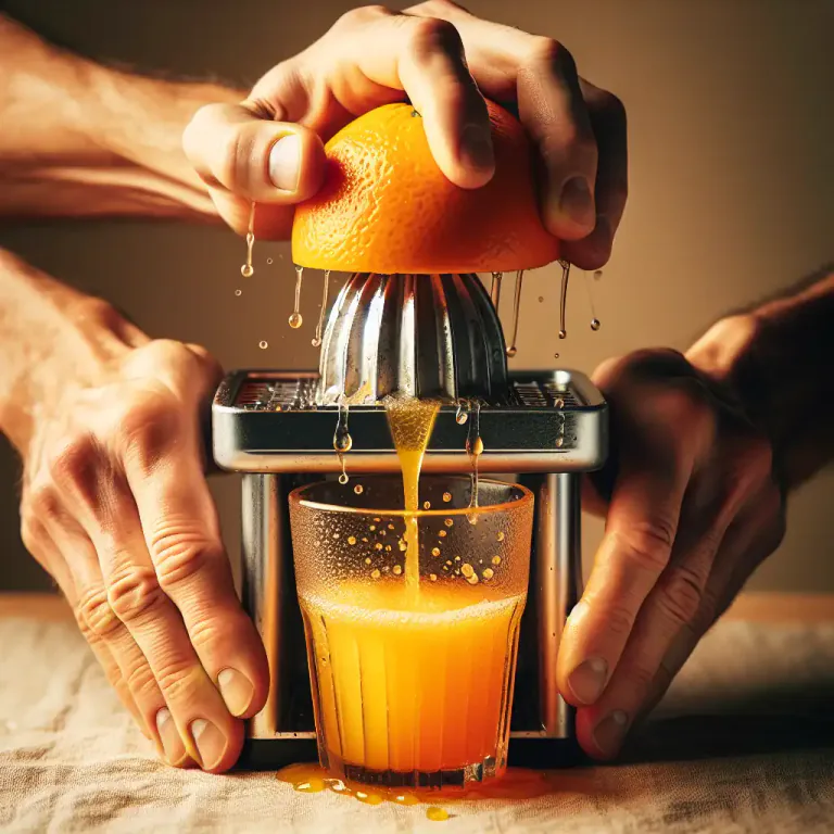 Visual representation of "squeeze in" - To put pressure on someone to do something or give something.