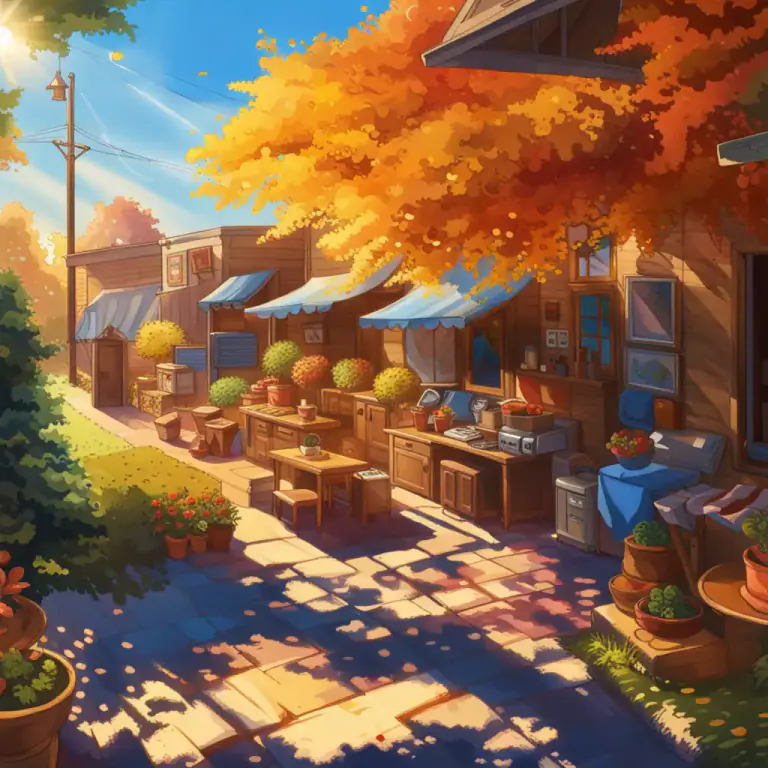 Visual representation of "sunny" - Bright with sunlight