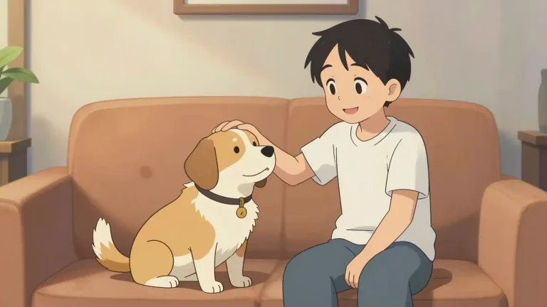 Visual representation of "pet" - An animal that someone keeps in their home for company