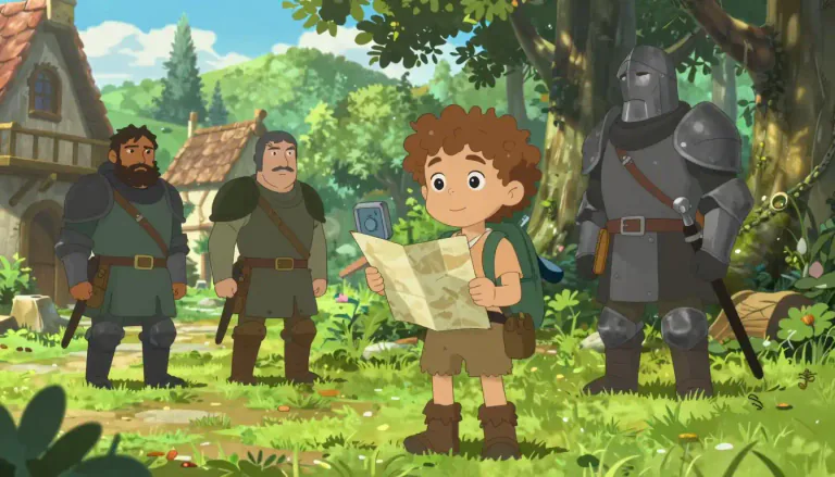 Visual representation of "halfling" - A halfling is a small fictional creature featured in fantasy literature, particularly known for being peaceful and clever.