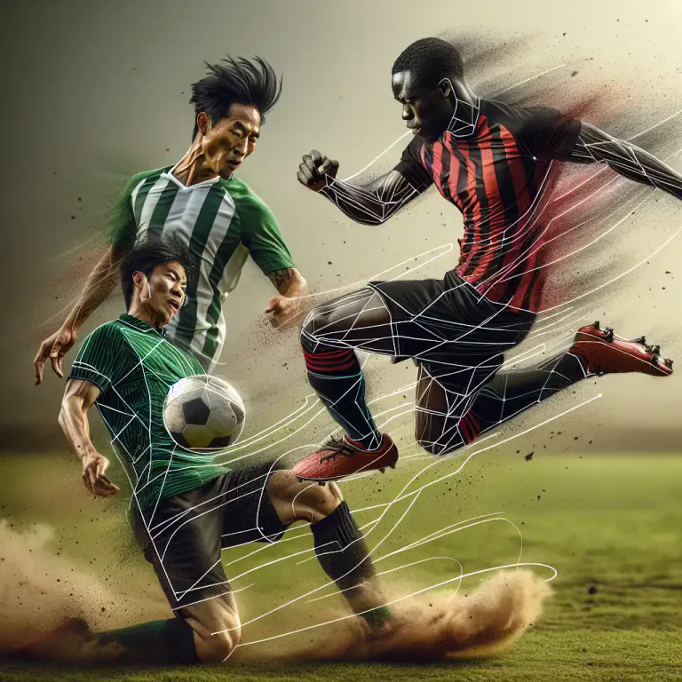 Visual representation of "physical" - Involving contact or impact