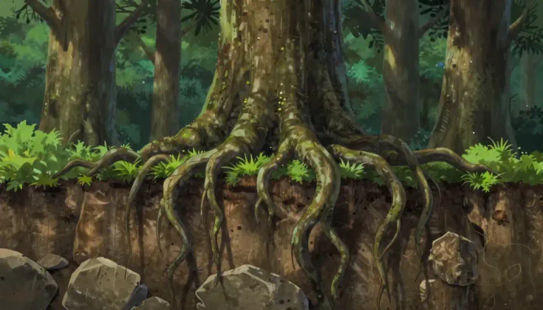 Visual representation of "substrate" - The base or material on which something is built, grows, or lives.