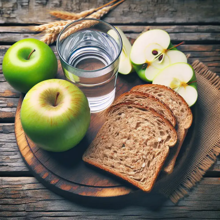 Visual representation of "whole" - Relating to health foods or a diet of foods that are mild and unprocessed.