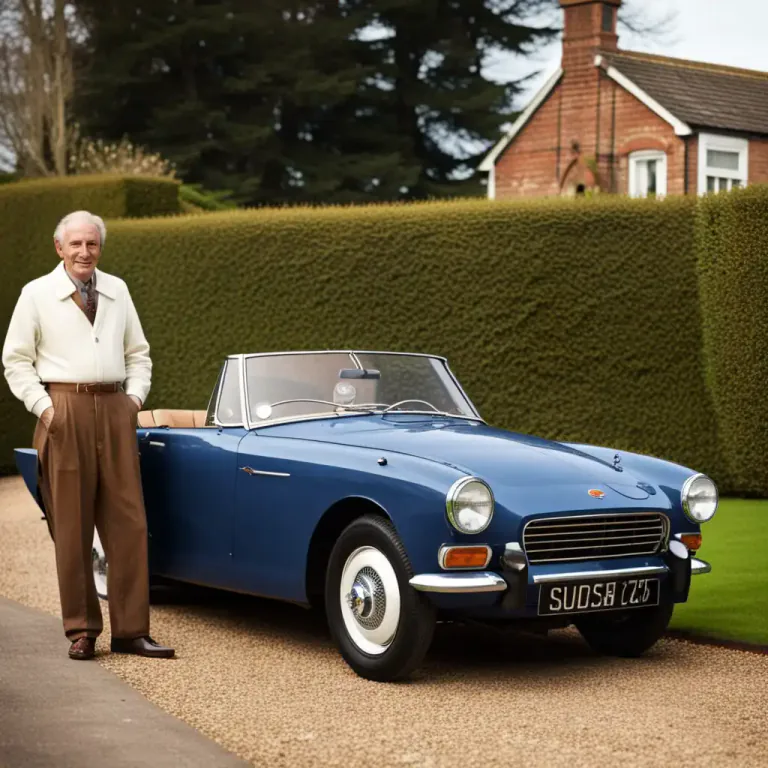 Visual representation of "sunbeam" - Brand name of a classic British car produced in the early 20th century