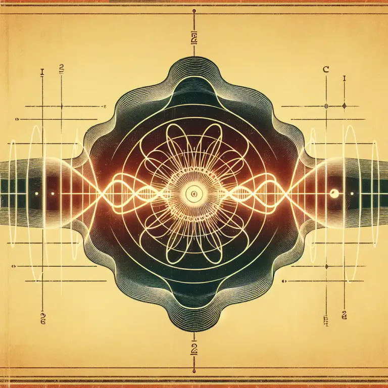 Visual representation of "oscillation" - A single motion, process or cycle of a periodically repeating phenomenon