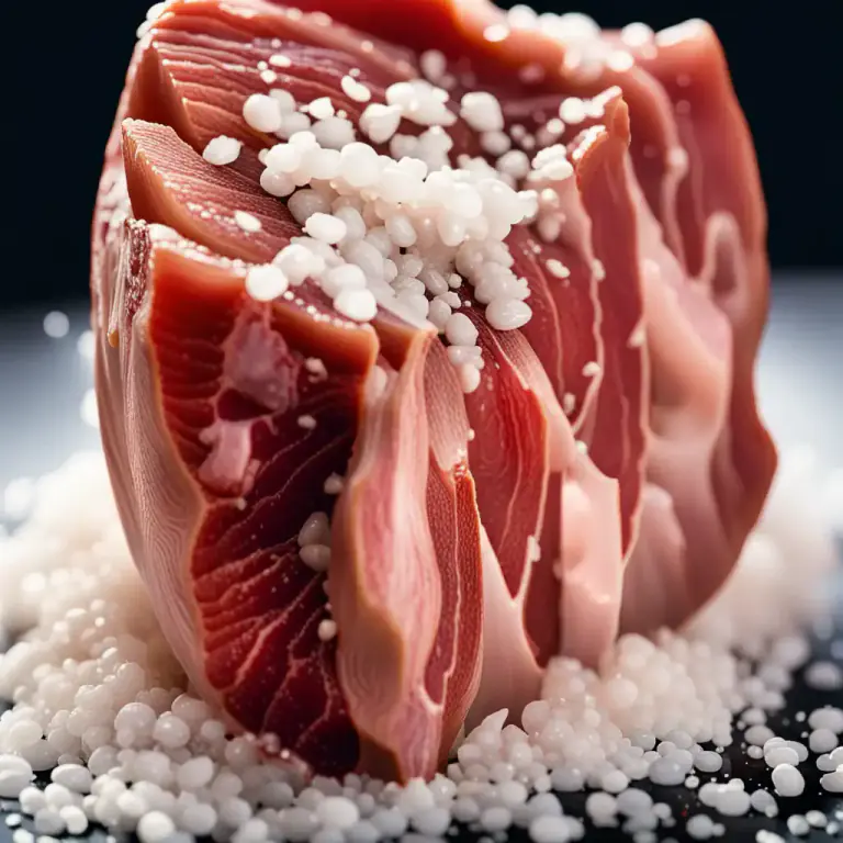 Visual representation of "salt" - To add salt to food.