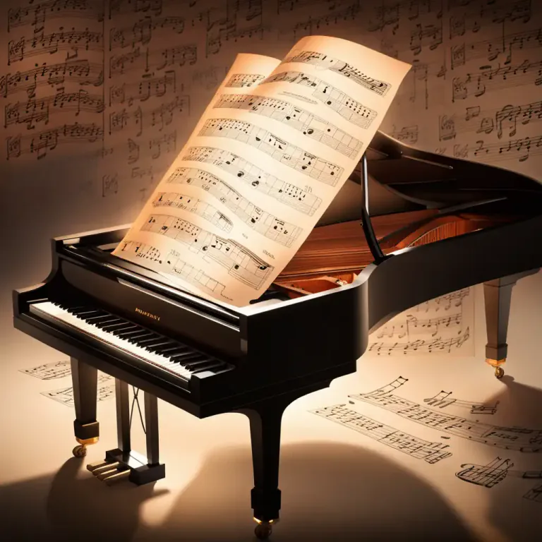 Visual representation of "fantasy" - A piece of music that lets the performer to show their skills