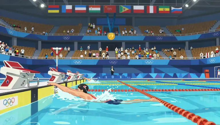 Visual representation of "olympic" - Relating to the Olympic Games