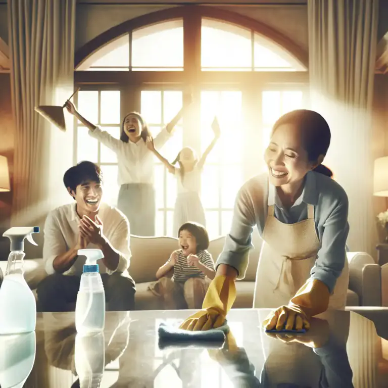 Visual representation of "disinfection" - The process of removing dirt, bacteria, or other harmful substances from something by cleaning it thoroughly.