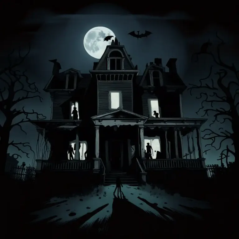 Visual representation of "creepy" - Characterized by an unpleasant feeling of fear or unease