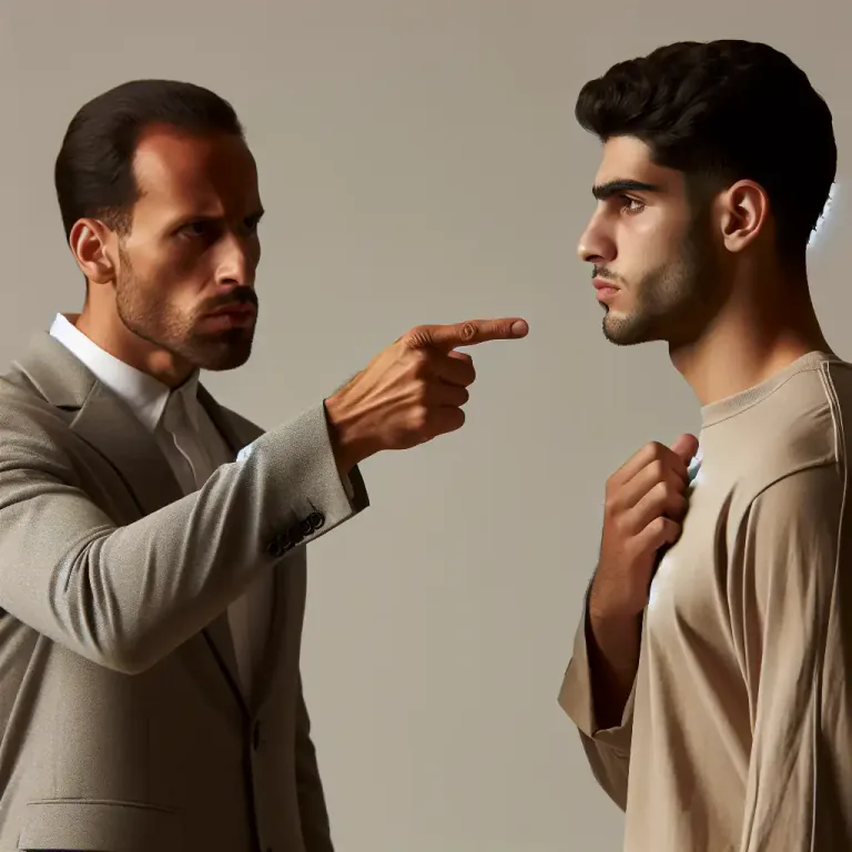 Visual representation of "judge" - To make a moral judgement or find fault in someone or their actions.