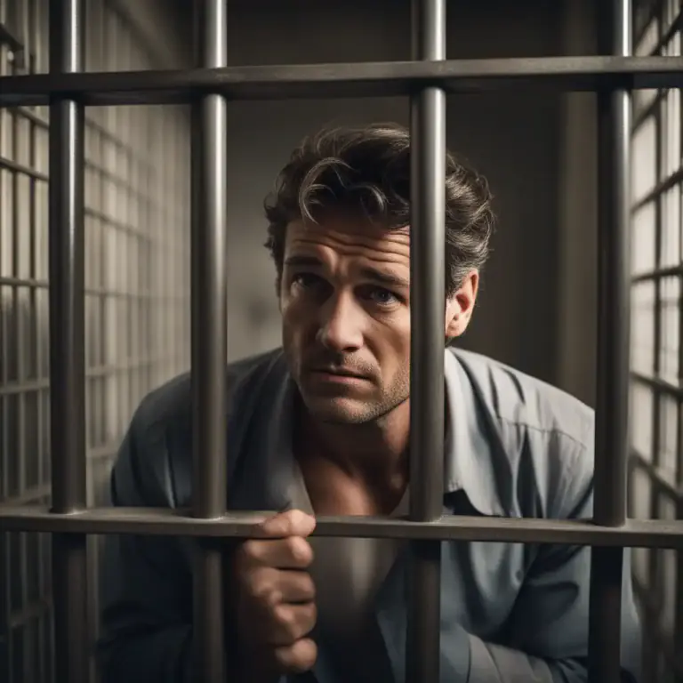 Visual representation of "do time" - To serve a sentence in prison