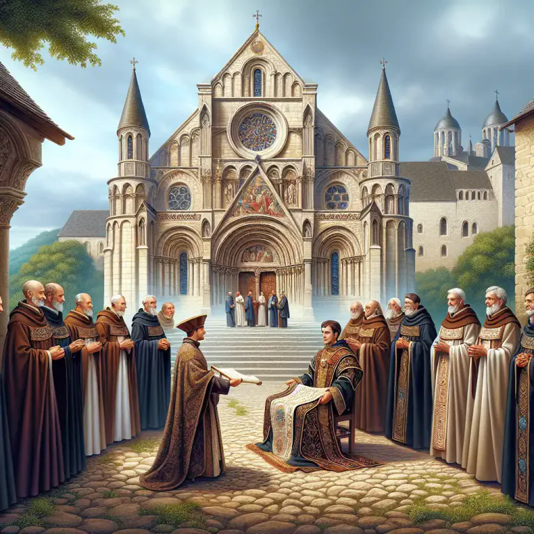 Visual representation of "minster" - In old English, a type of monastery.