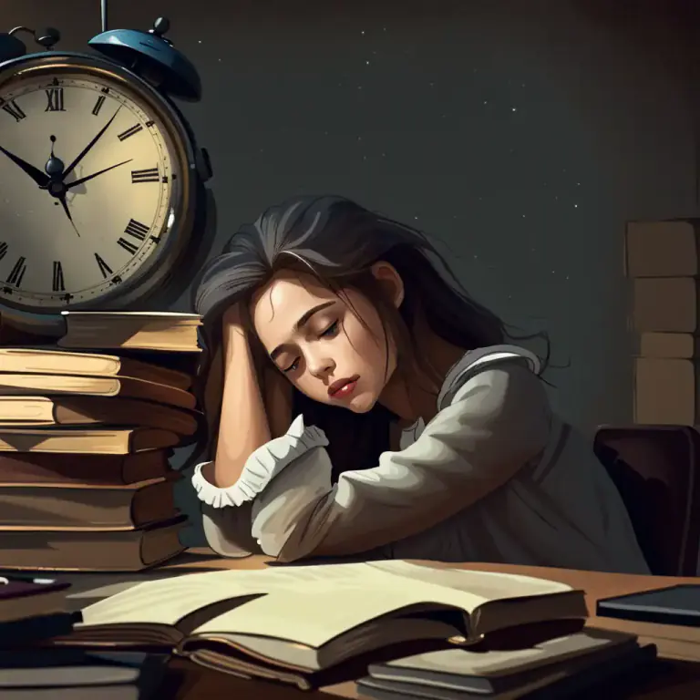 Visual representation of "fall behind with" - To not keep up with a schedule or deadline