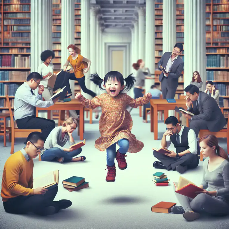 Visual representation of "hyper" - overexcited, hyperactive