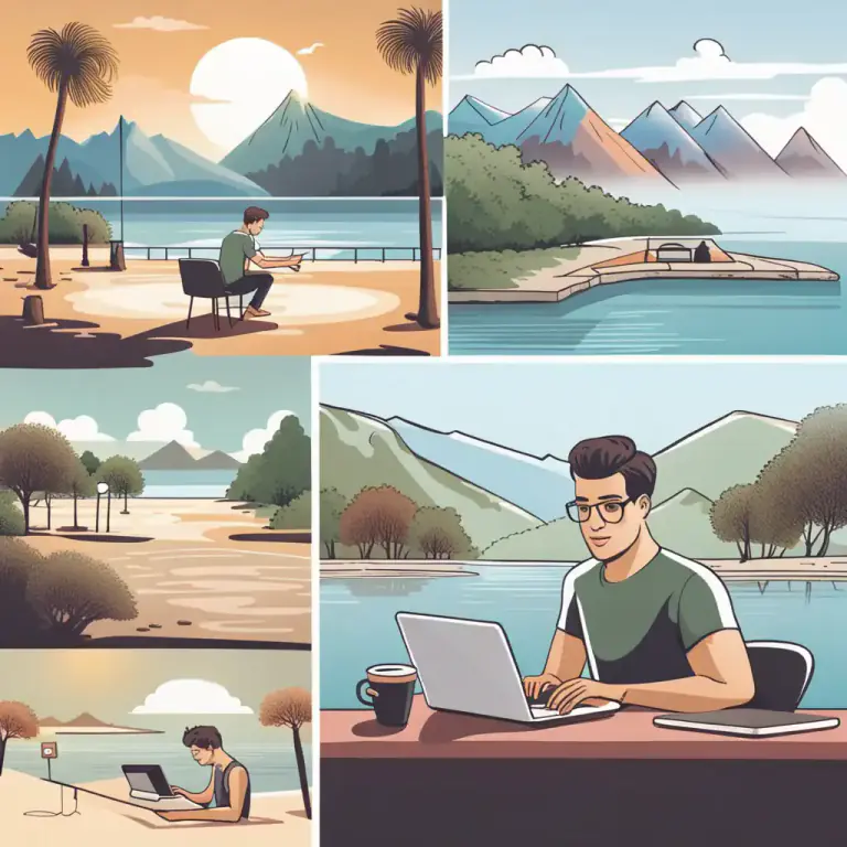 Visual representation of "anywhere" - It doesn't matter where