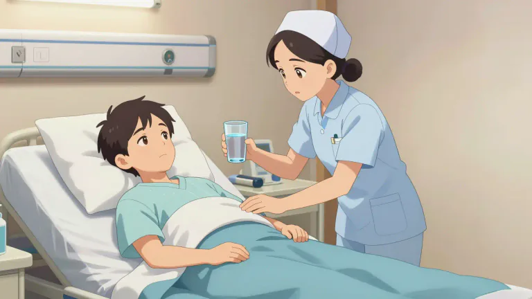 Visual representation of "attentive" - Taking care of someone's needs