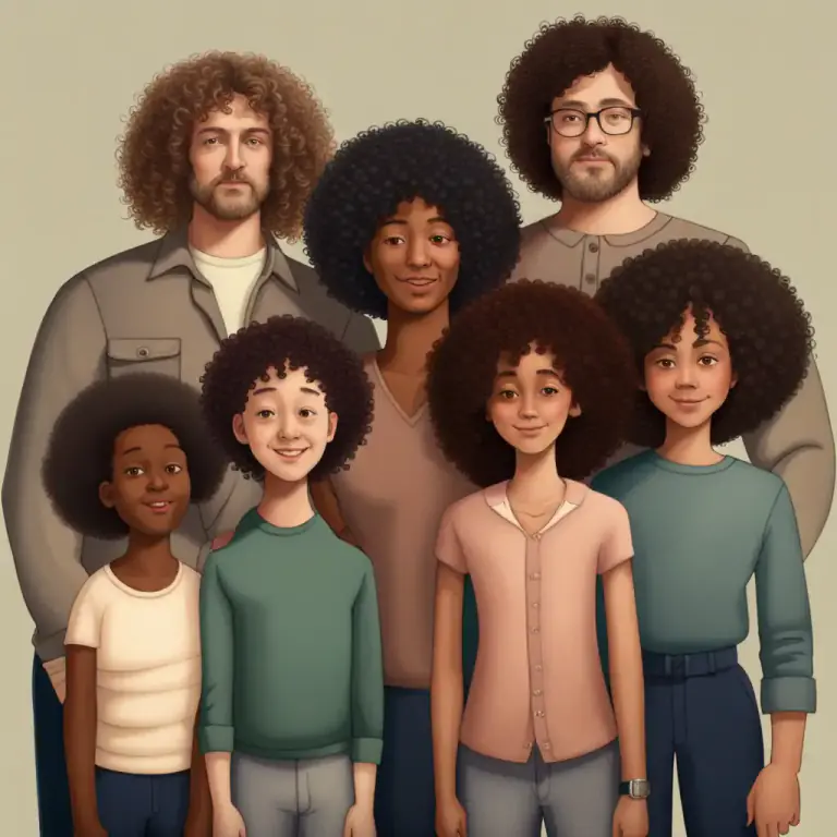 Visual representation of "run in the family" - Most often, 'run in the family' means that a specific characteristic, trait, or disease appears again and again in different members of a family