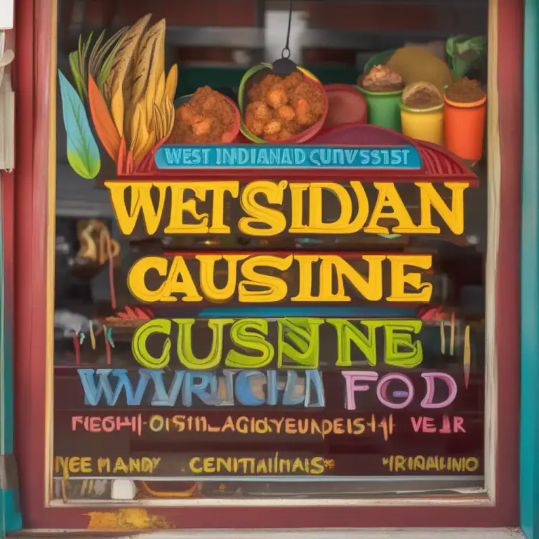 Visual representation of "West Indian" - Relating to the West Indies or its peoples and cultures