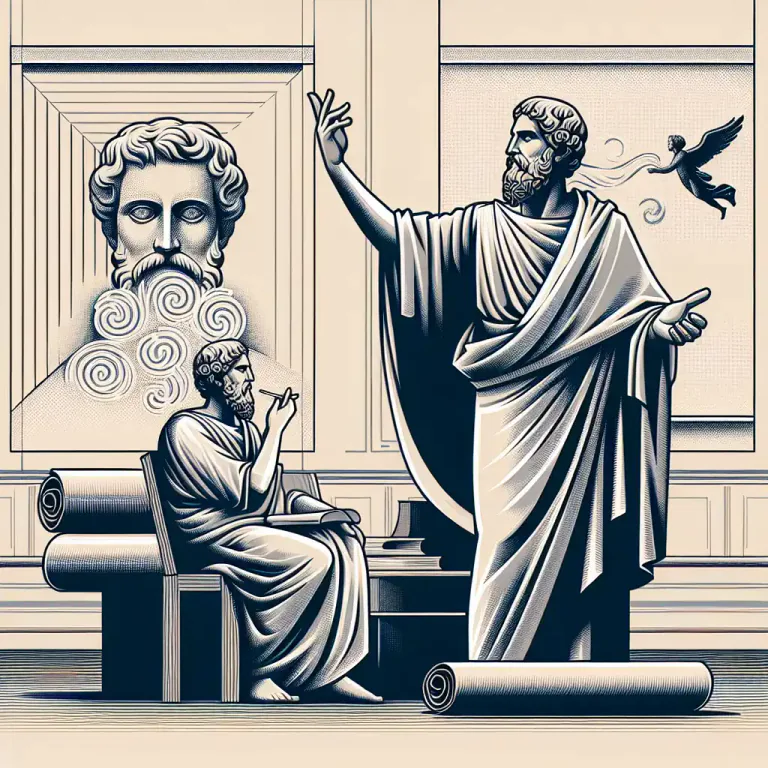 Visual representation of "aphorism" - A concise statement of a scientific principle, usually by a classical author