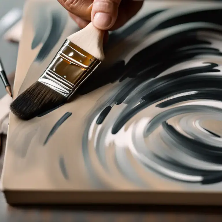 Visual representation of "trait" - A stroke or touch in drawing or writing