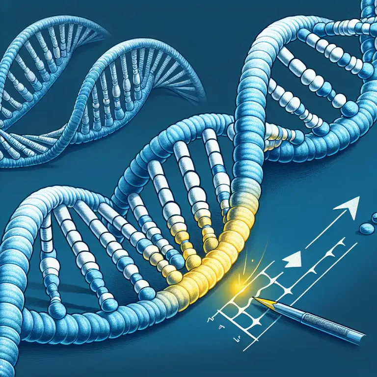 Visual representation of "primer" - A short DNA sequence that is used as a starting point for DNA synthesis.